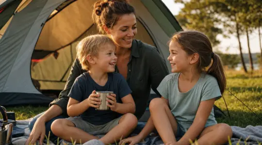 Camping mit Kindern