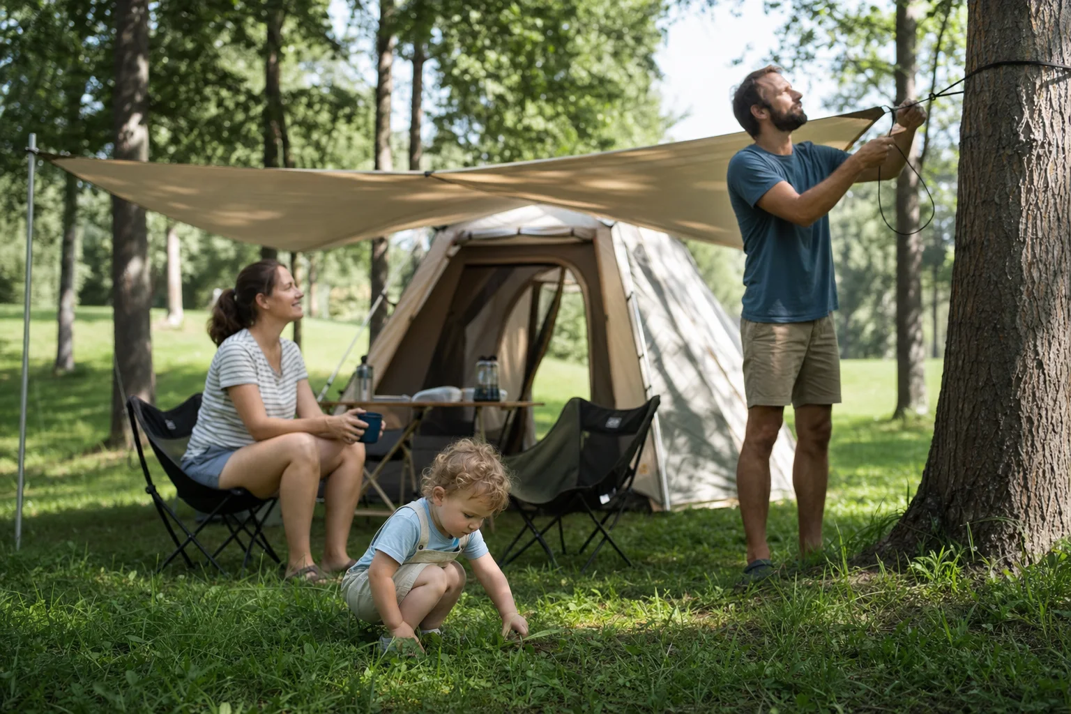 Camping mit Kindern (1)