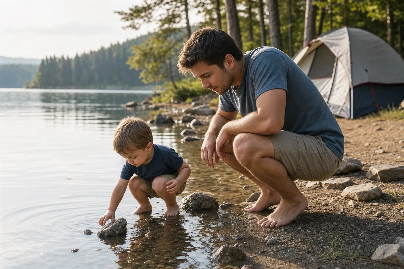 Camping mit Kindern (2)