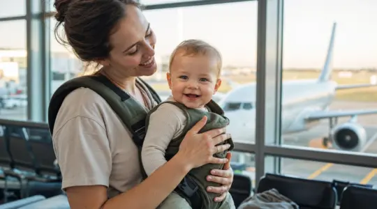 Fliegen mit Baby und Kleinkind
