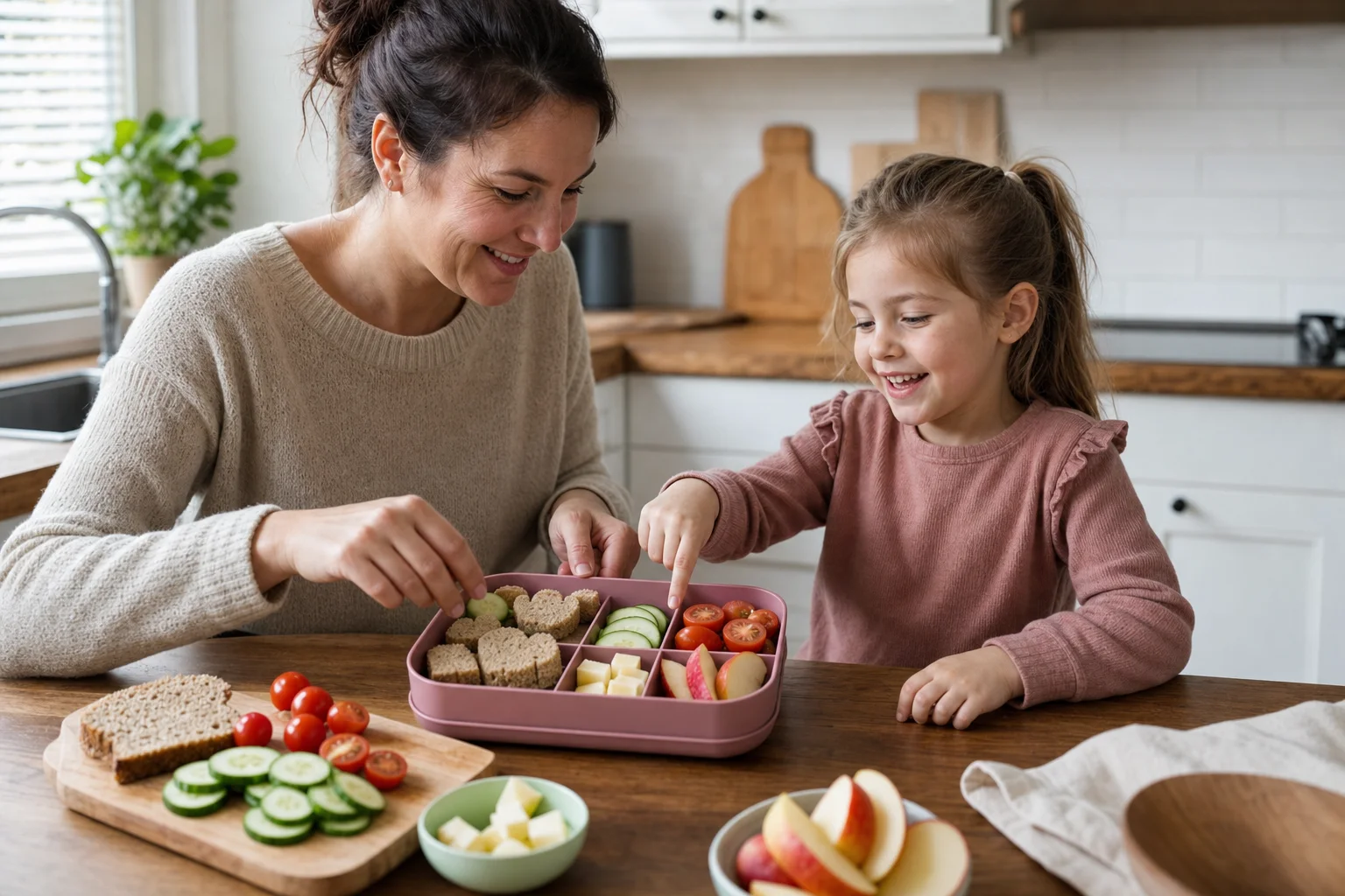 Gesunde Brotdose für den Kindergarten: Was wirklich reingehört