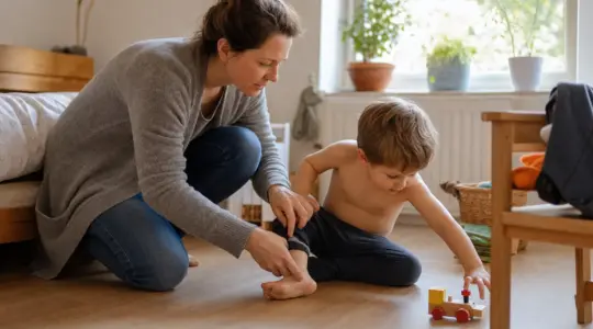 Wenn das Kind trödelt