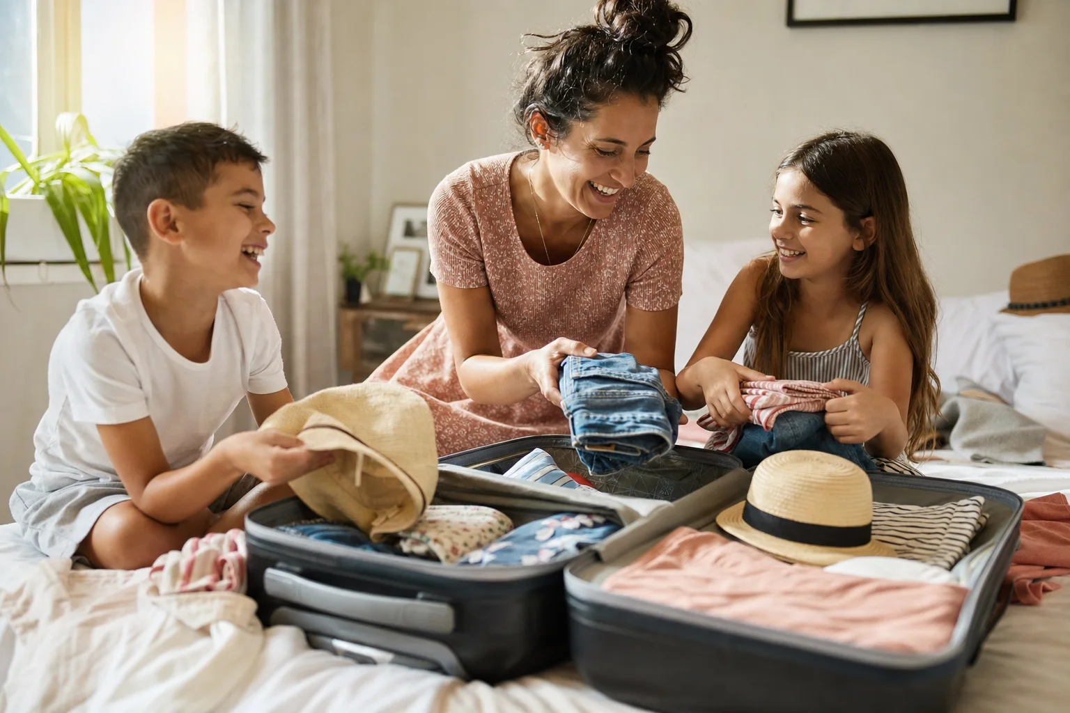 Packliste Familienurlaub: Was wirklich in den Koffer muss