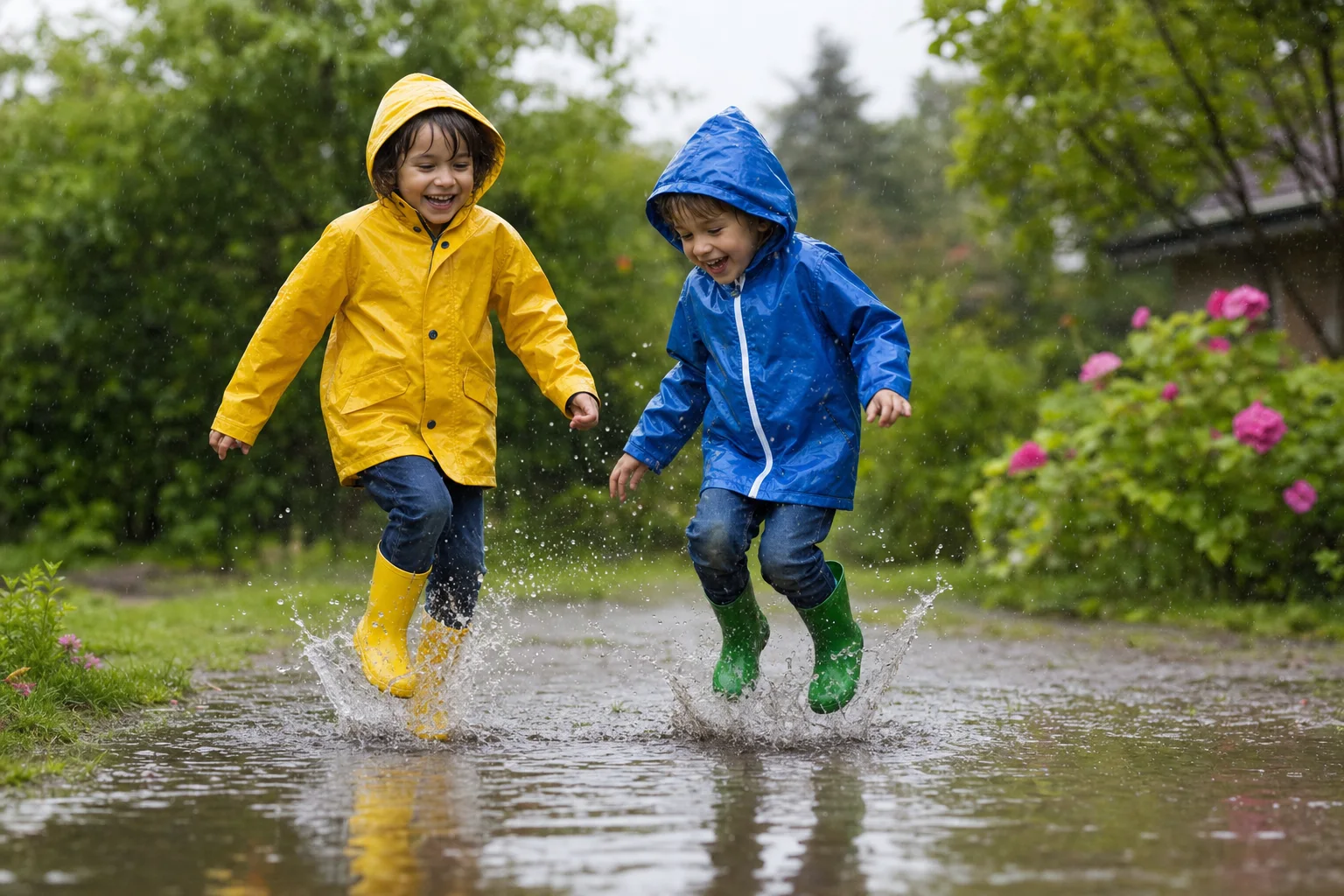 Regentag mit Kindern (1)