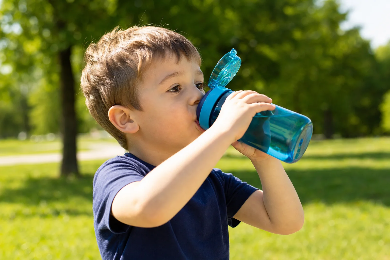 Wie viel sollte ein Kind trinken (1)